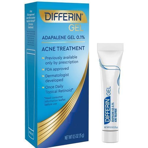 Differin Gel Adapalene Retinoid Acne Treatment Glow County