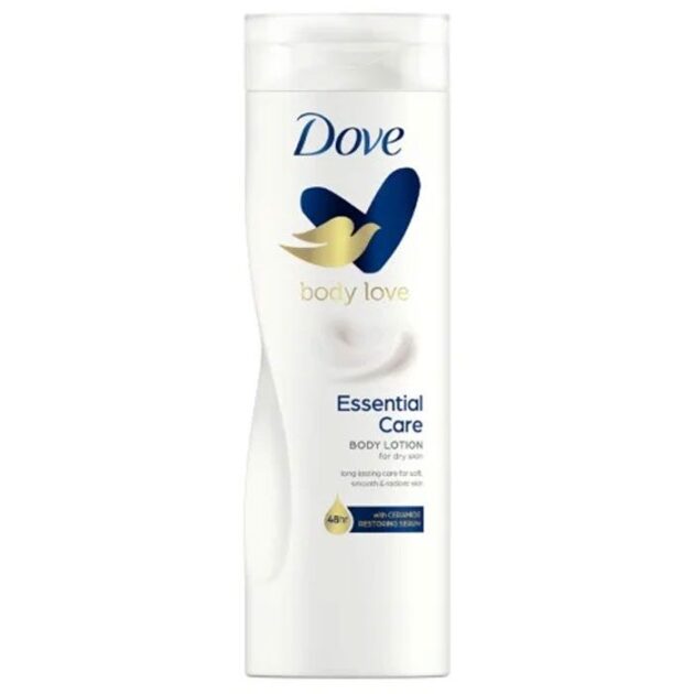 dove essential care lotion