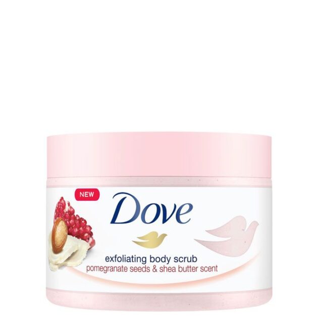 dove scrub pomegranate