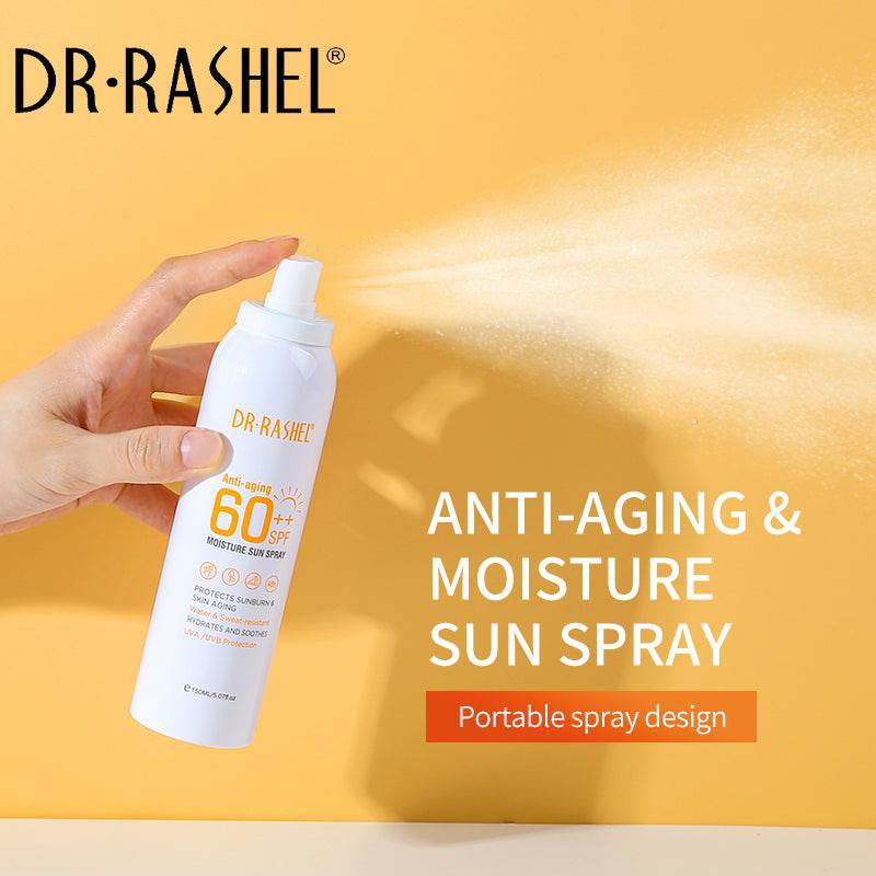 Dr. Rashel Anti-Aging 60++ SPF Moisture Sun Spray - Glow County