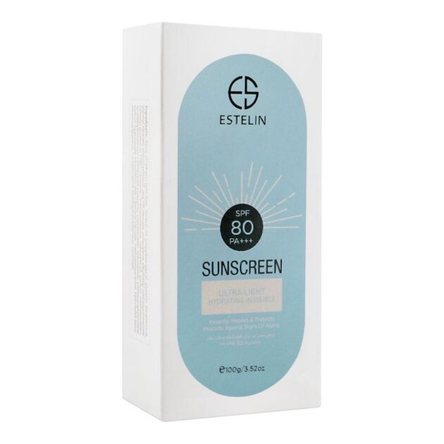 Estelin Ultra Light Hydrating Invisible Sunscreen Spf 80