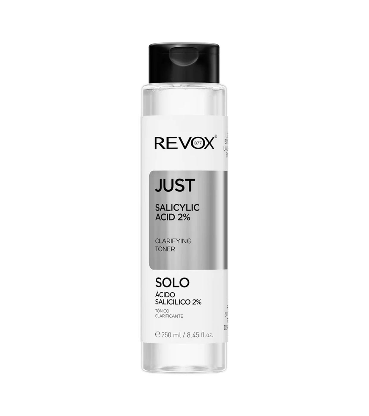 Revox Just Salicylic Acid 2% Clarifying Toner 250ml.